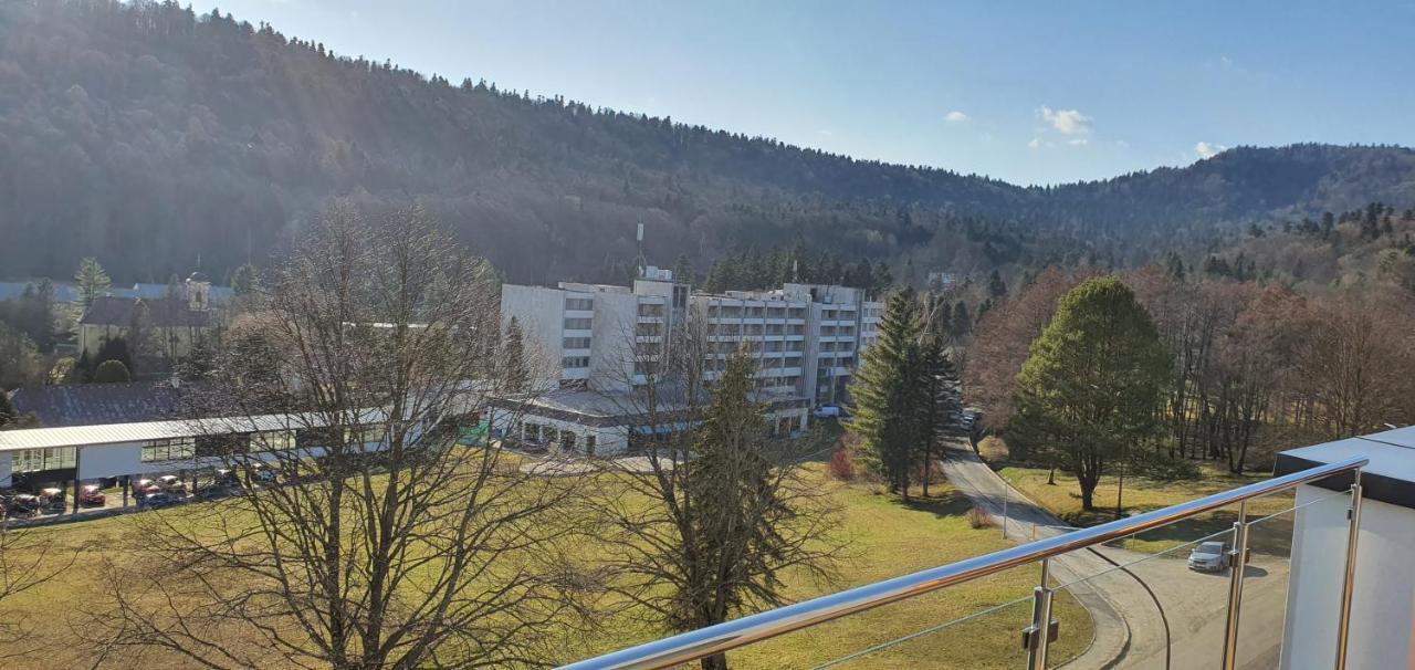 Penthouse Apartman Mineral B-4 Bardejovske Kupele Bagian luar foto