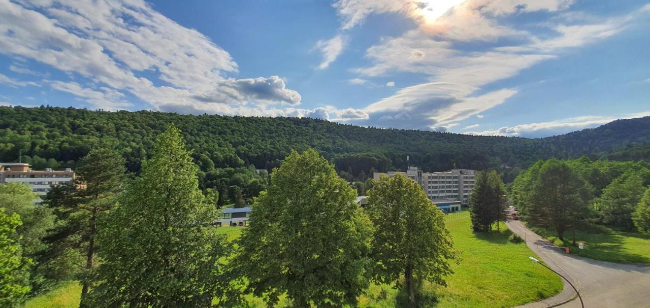 Penthouse Apartman Mineral B-4 Bardejovske Kupele Bagian luar foto