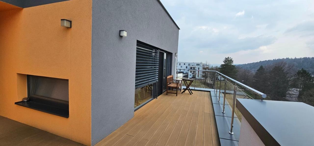 Penthouse Apartman Mineral B-4 Bardejovske Kupele Bagian luar foto